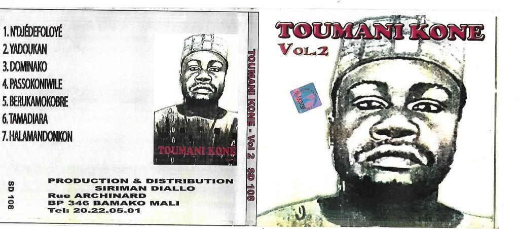 Toumani Koné Album: Toumani Koné Vol 2 - (7 Tracks)
