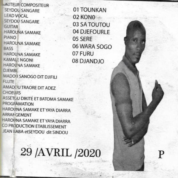 Seydou Sangaré Sindou Album: Tounkan - (8 Tracks)